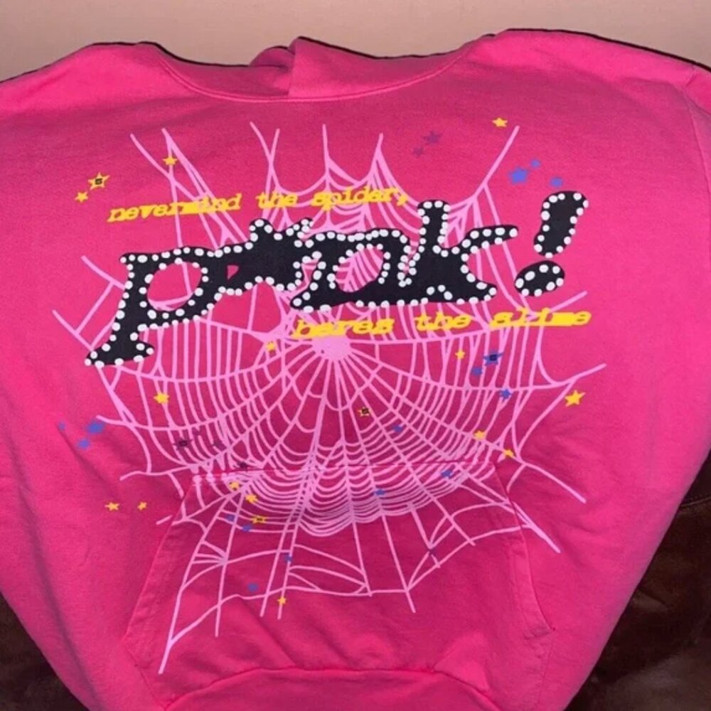 Brand New SP5der Pink Hoodie